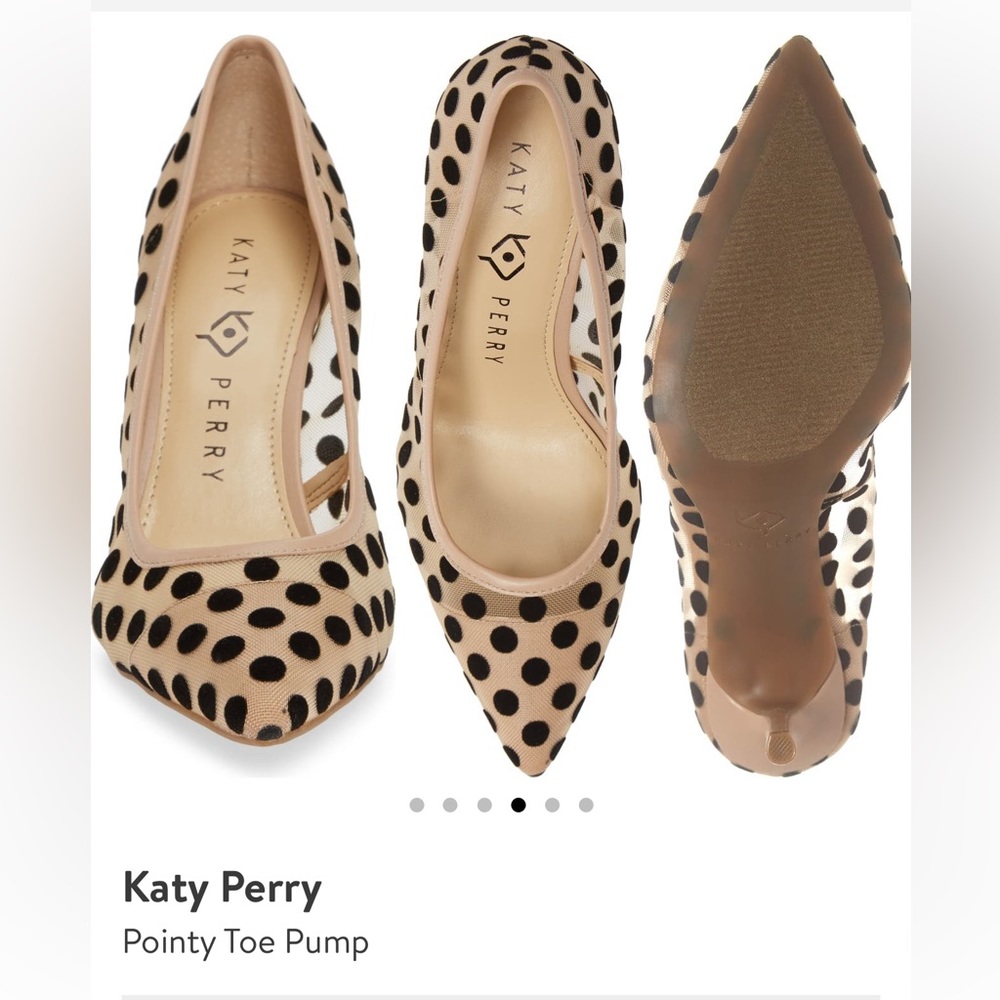 Katy Perry Polka Dot Pointy Toe Pump